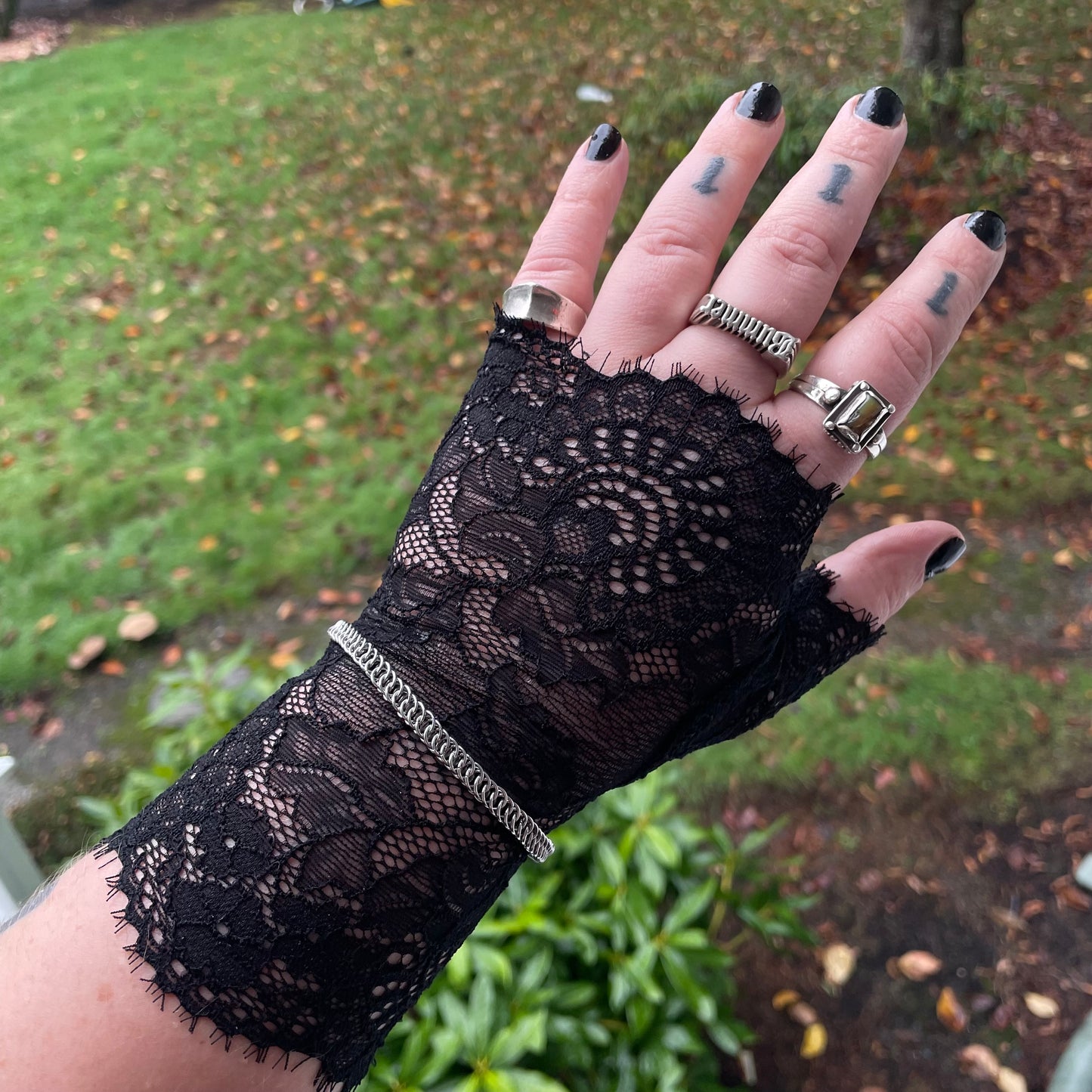 micro-chainmail bracelet