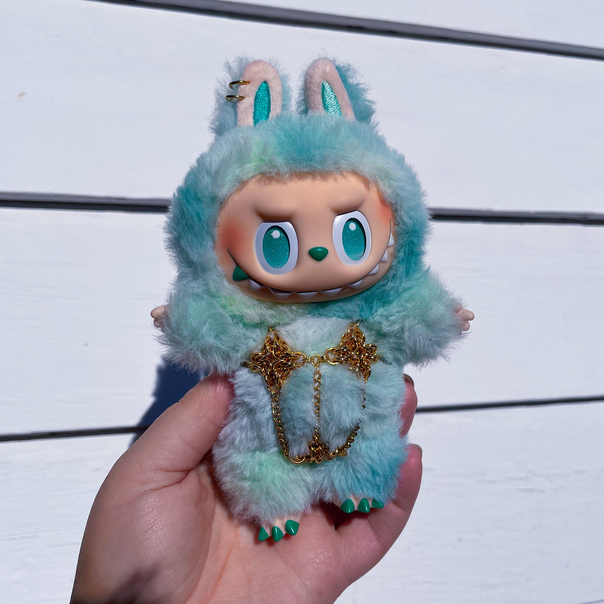 Sensority Labubu Custom Serenity Labubu – 𝖇𝖔𝖓𝖊𝖉𝖚𝖘𝖙 𝖈𝖍𝖆𝖎𝖓𝖘
