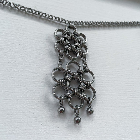 double bloom necklace