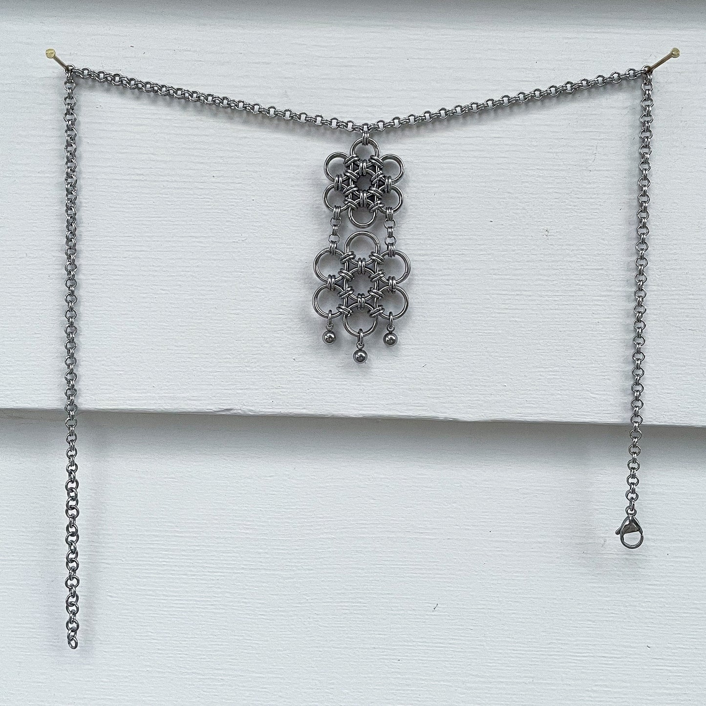 double bloom necklace